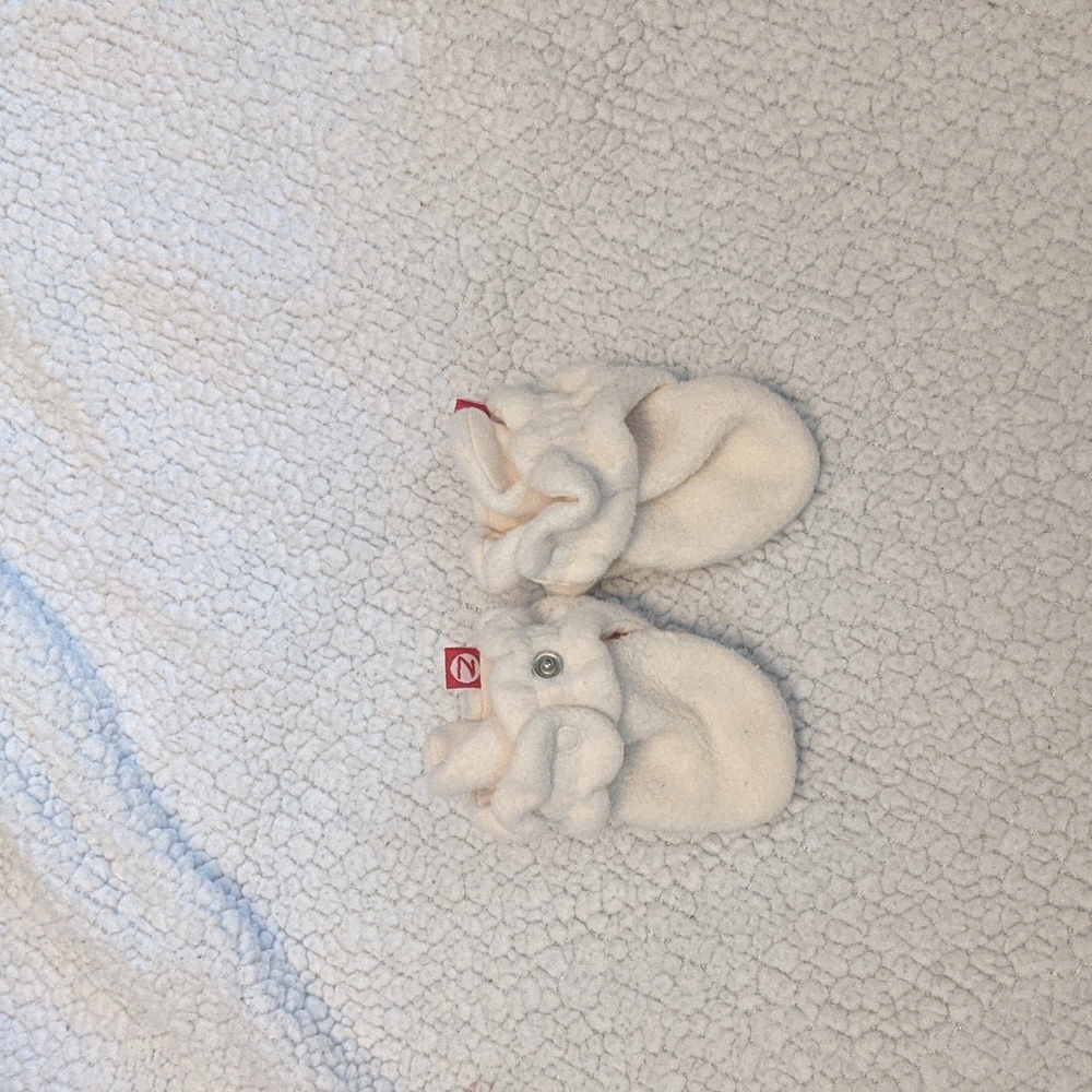 Zutano Fleece Bootie - cream